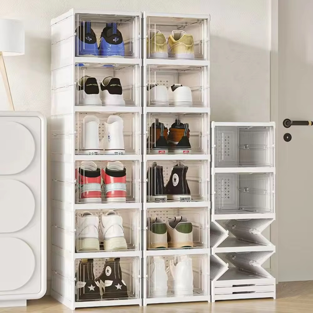 Sneaker Case - 3/6 Layers Foldable Shoes Storage Box