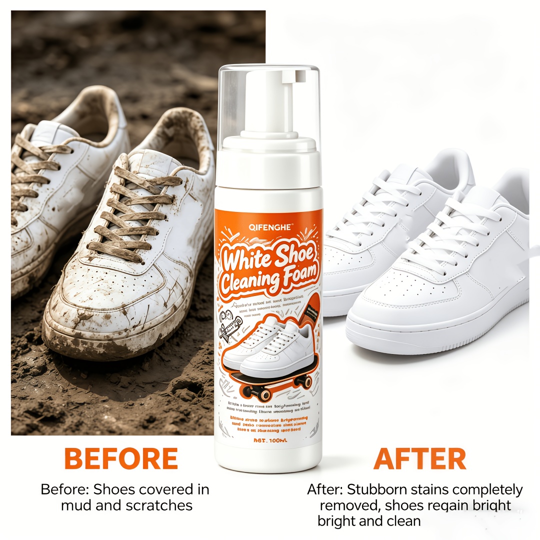 Portable No Rinse White Shoe C - Sneaker Care Foam 리뷰 및 가격