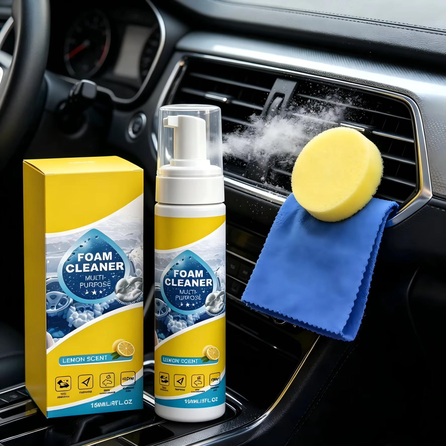 Multi-Purpose Foam Car Interio - Sneaker Care Products 리뷰 및 가격