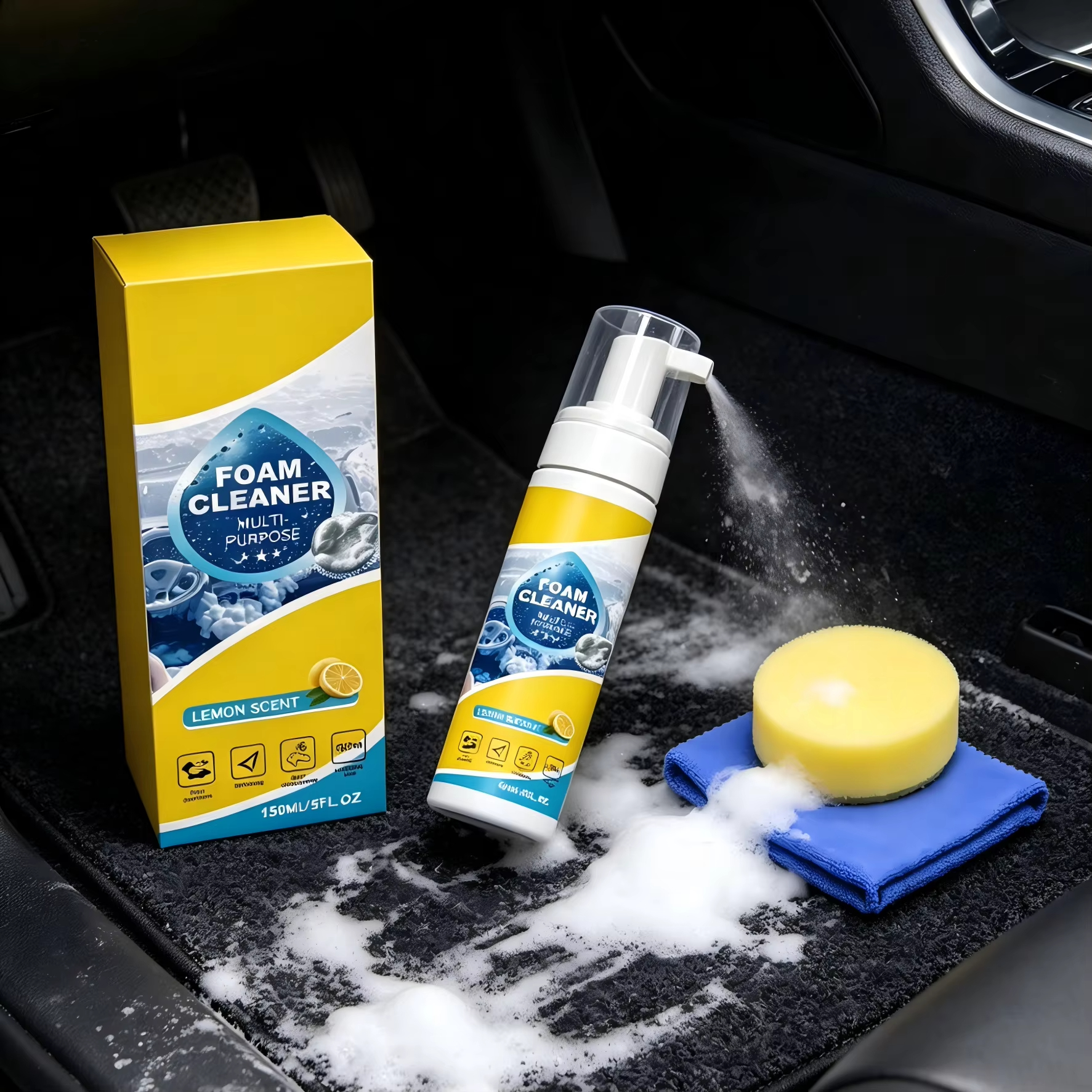 Multi-Purpose Foam Car Interio - Sneaker Care Products 리뷰 및 가격