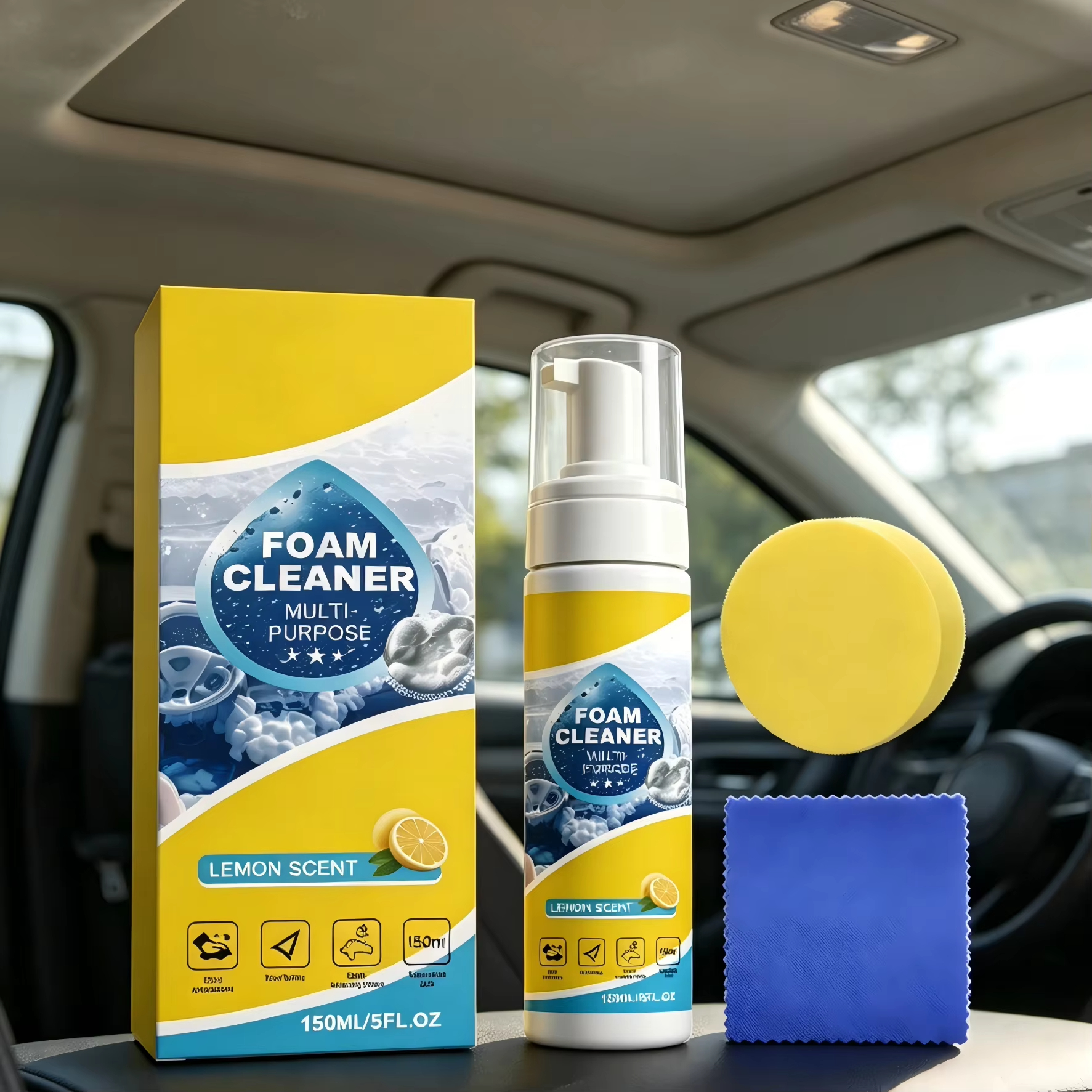 Multi-Purpose Foam Car Interio - Sneaker Care Products 리뷰 및 가격