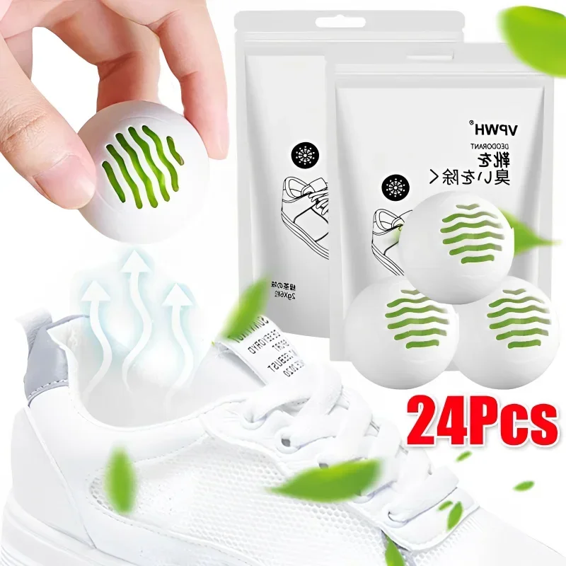 Deodorizer Balls 24/6Pcs Sneak - Shoe Deodorizer Ball 리뷰 및 가격