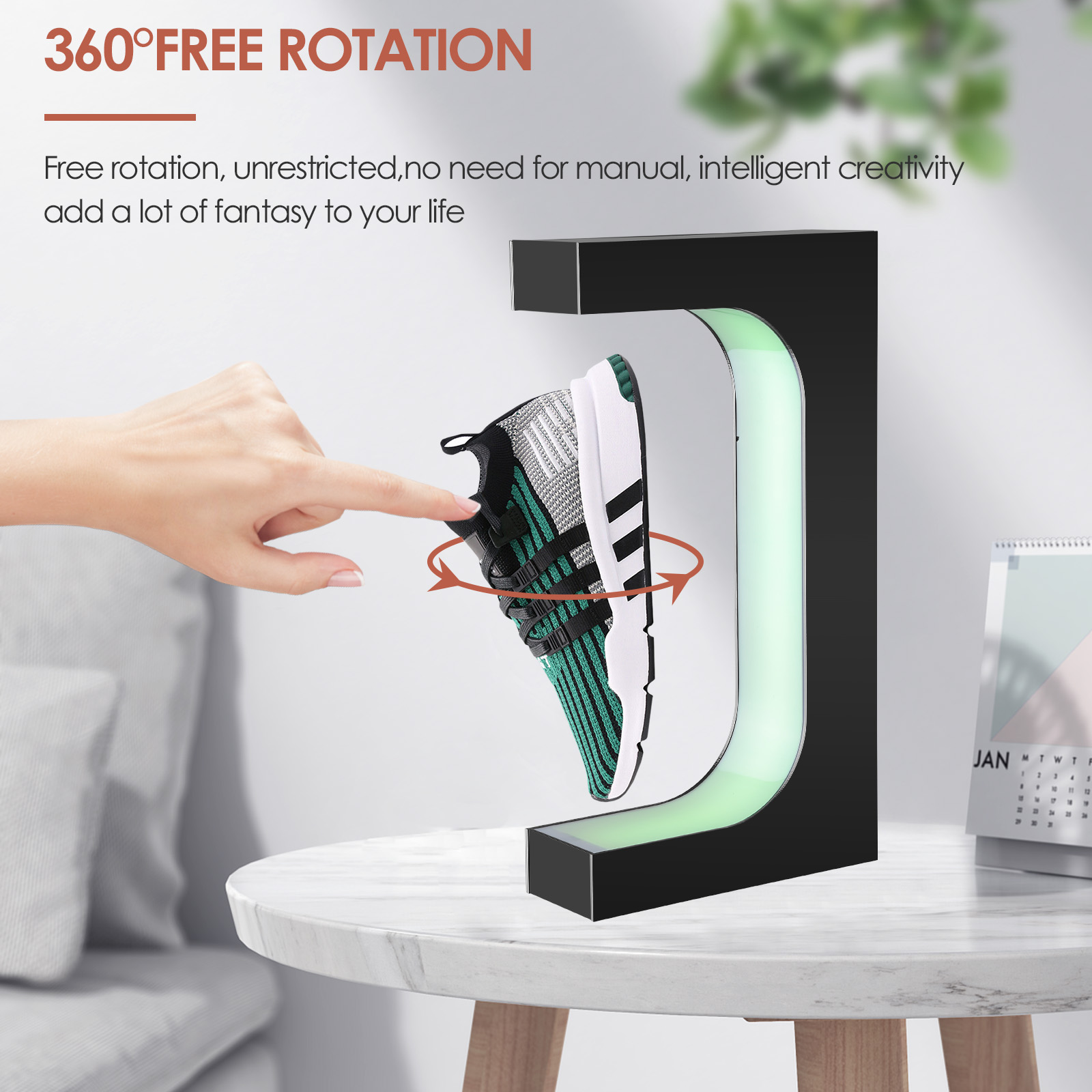 Floating Shoe Display Magnetic - Sneaker Case 리뷰 및 가격