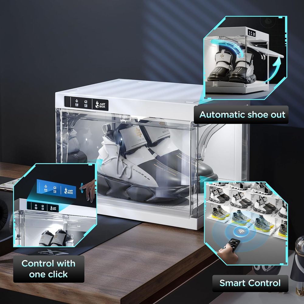 Smart LED Shoe Organizer, Clea - Sneaker Case 리뷰 및 가격