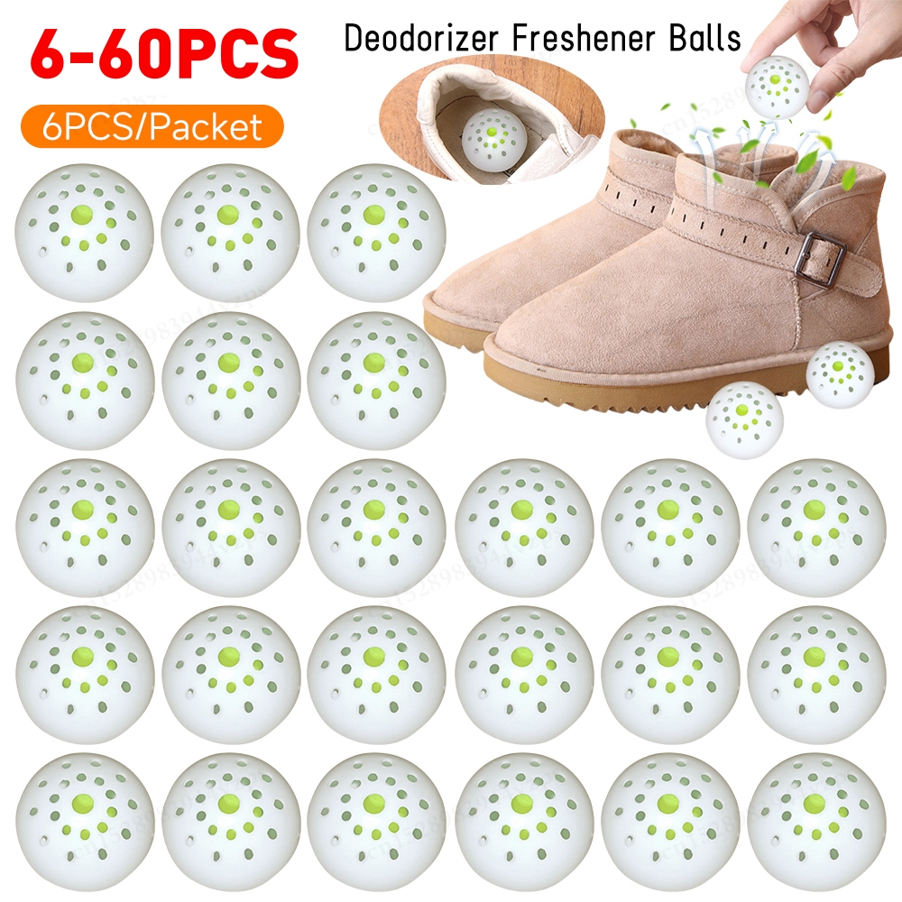6-60Pcs Deodorizer Freshener B - Shoe Deodorizer Ball 리뷰 및 가격