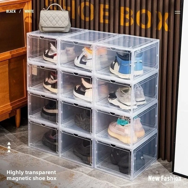 Clear Acrylic Shoe Storage Box - Sneaker Case 리뷰 및 가격