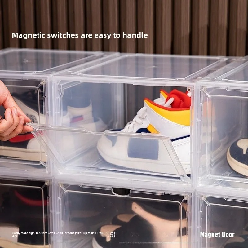Clear Acrylic Shoe Storage Box - Sneaker Case 리뷰 및 가격