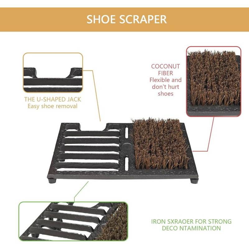 Heavy-Duty Cast Iron Boot Scra - Sneaker Care Products 리뷰 및 가격