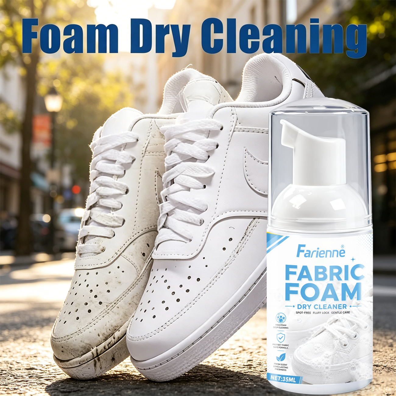 Farienne Fabric Foam Dry Clean - Sneaker Care Foam 리뷰 및 가격