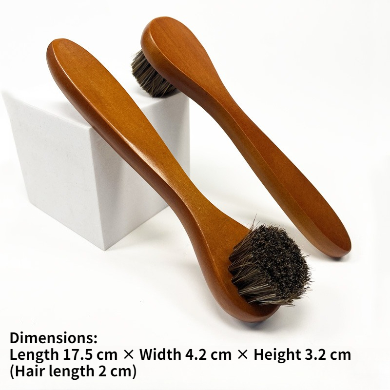 Soft Horse Hair Shoe Brush Lon - Sneaker Care Products 리뷰 및 가격