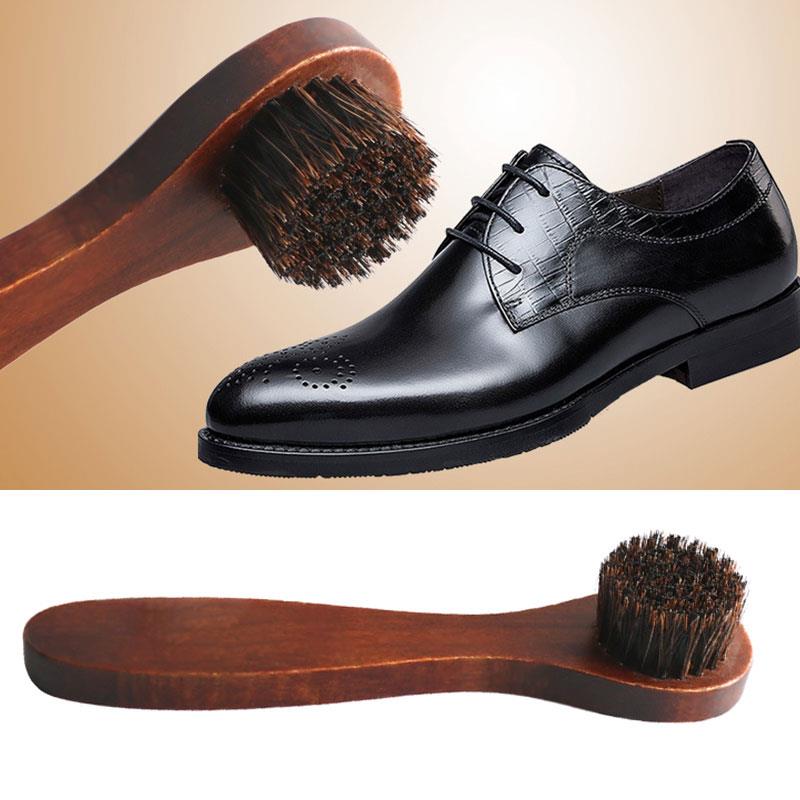 Soft Horse Hair Shoe Brush Lon - Sneaker Care Products 리뷰 및 가격
